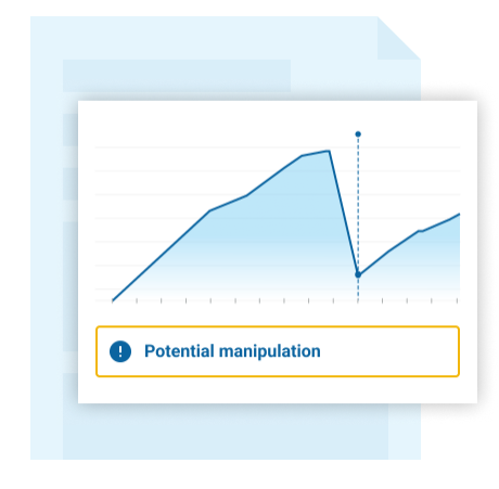CARFAX Mileage Graph